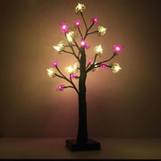 Halloween  Festival Pumpkin Spider Ghost Tree Lights