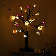 Halloween  Festival Pumpkin Spider Ghost Tree Lights
