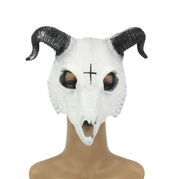 Goat Mask Halloween Party Pu Animals Mask